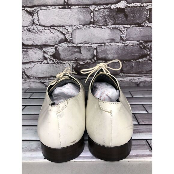 J. LINDEBERG Ivory Leather Plain Toe Derby Oxford Dress Shoes Men Sz 10M US/43EU main image 12